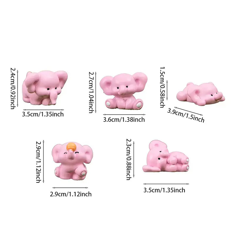 Elephant pink per piece
