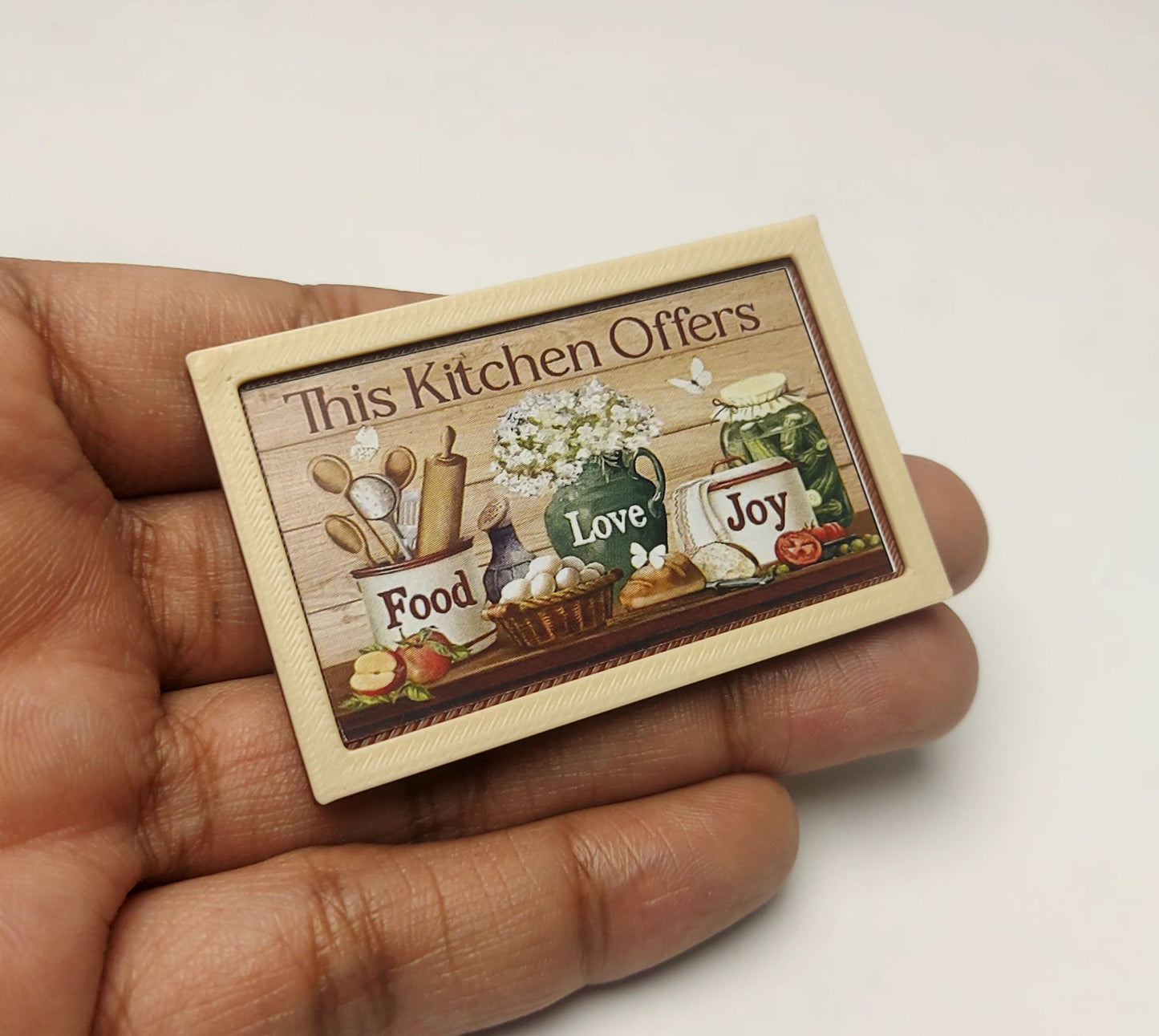 Frame with Kitchen Theme