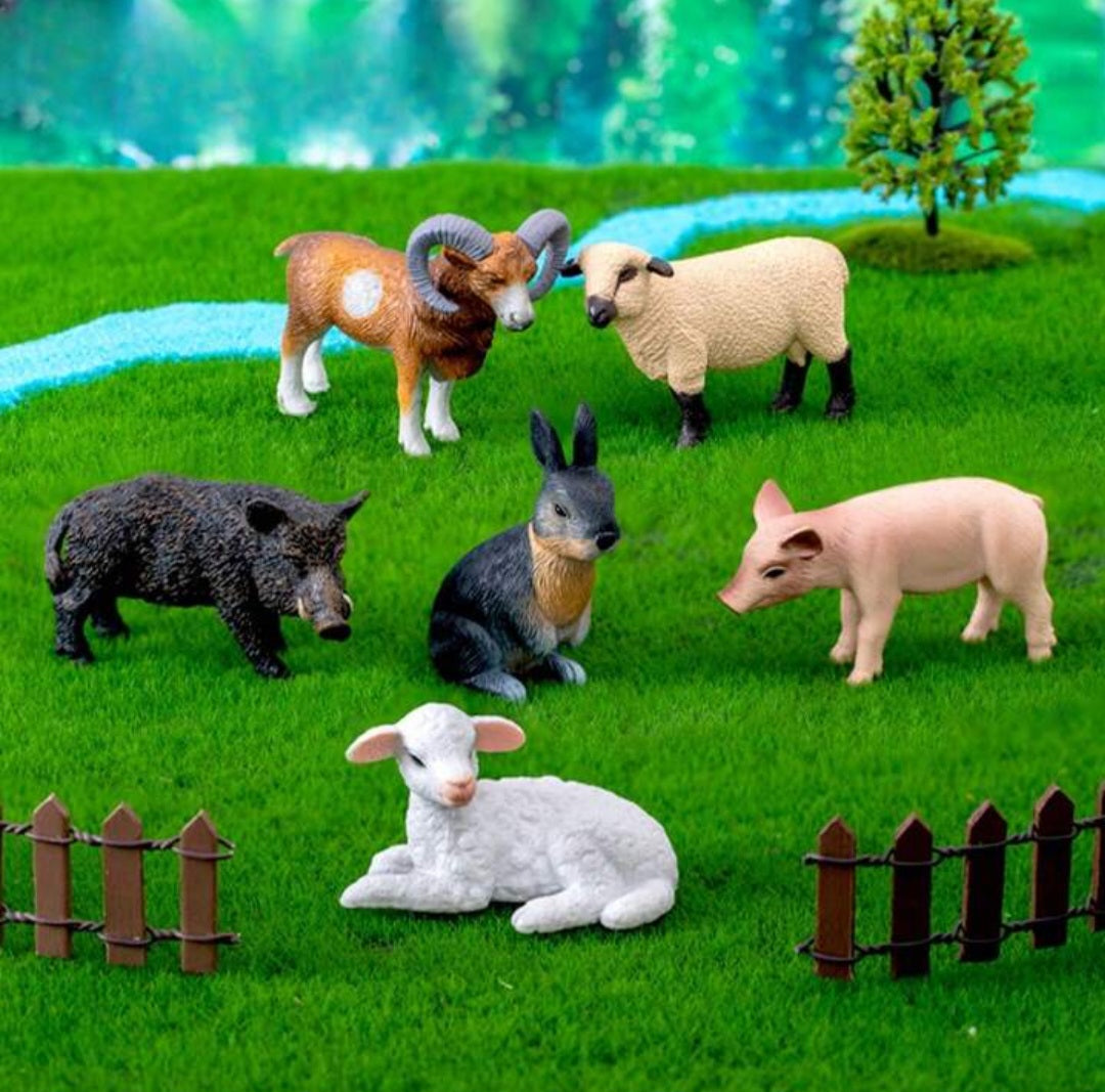 Domestic Animals per piece random