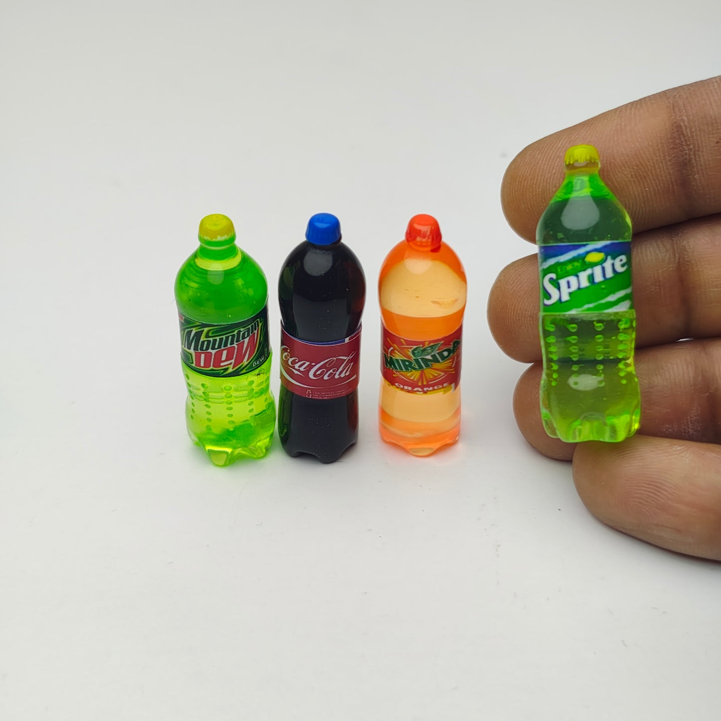 Sprite Cocacola Mountain Dew Mirinda Bottle Set