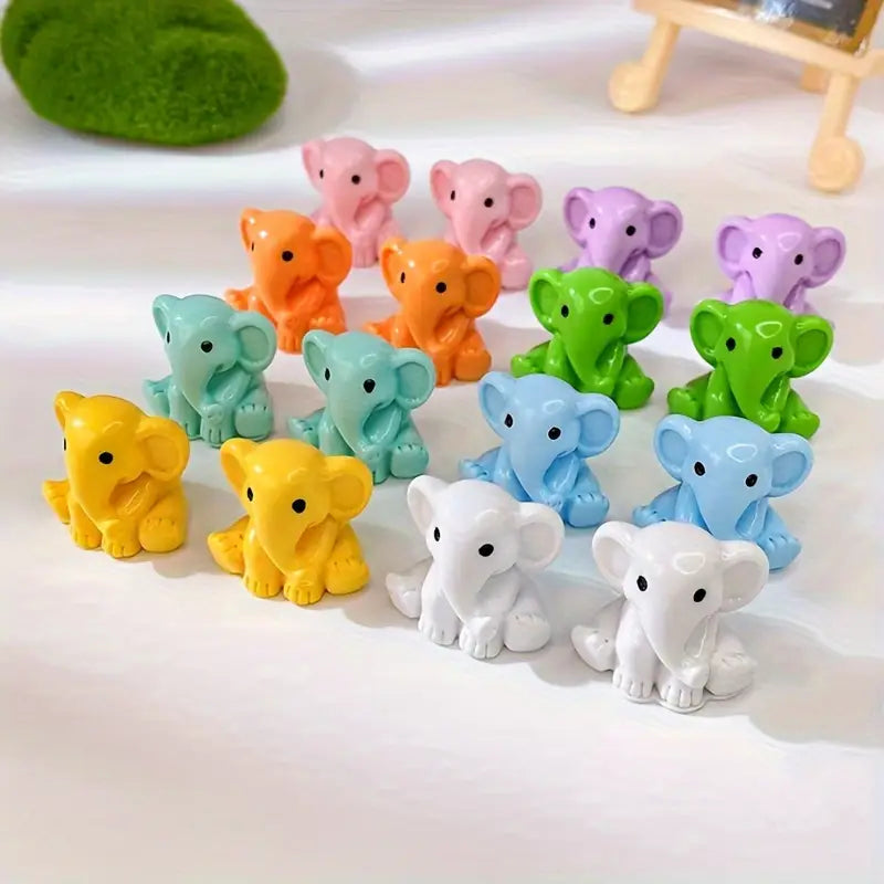 Elephant sitting per piece