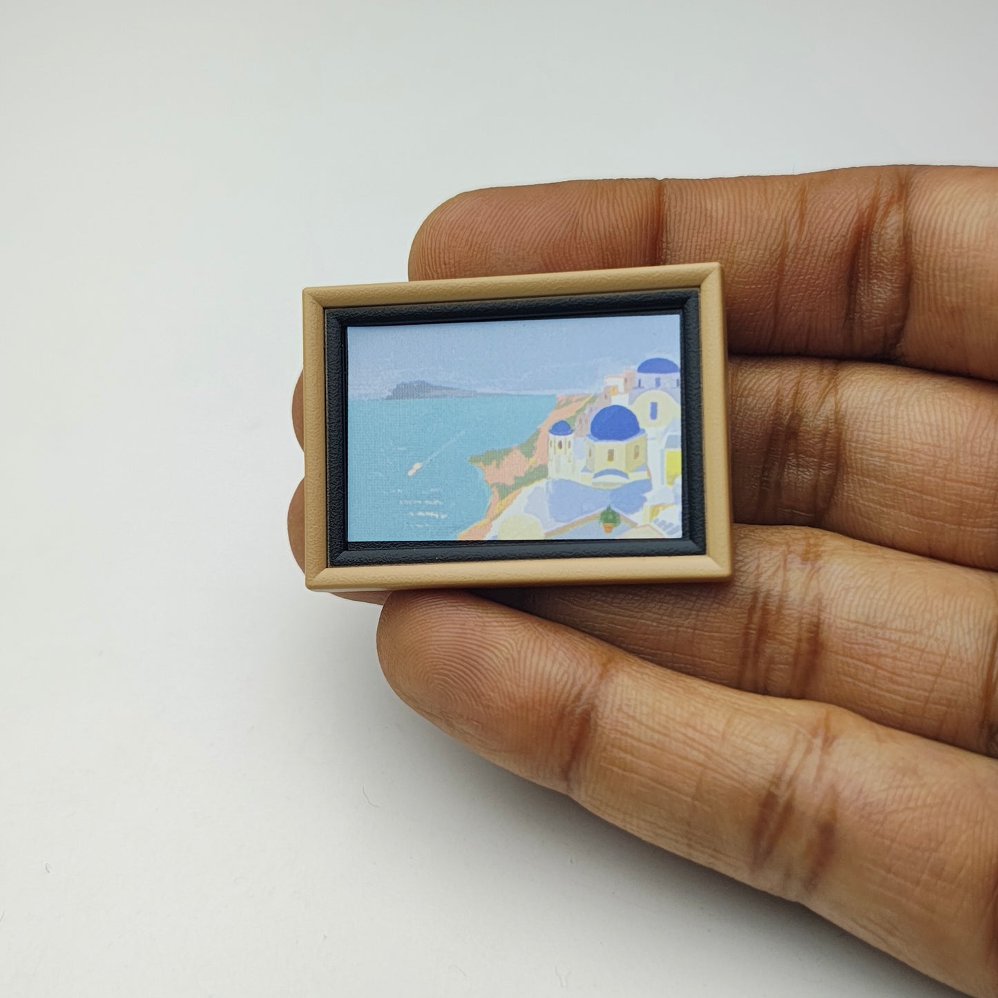Miniature Greece Scenary Frame