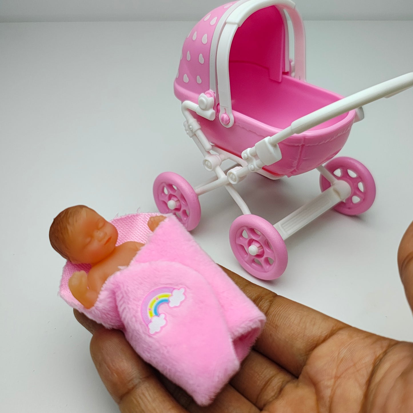 Baby Doll with Stroller