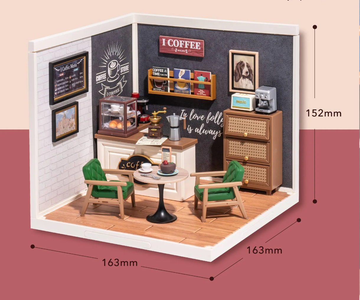 Coffee shop Miniature