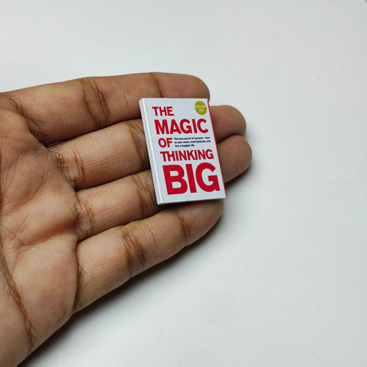Miniature Book The Magic of thinking big