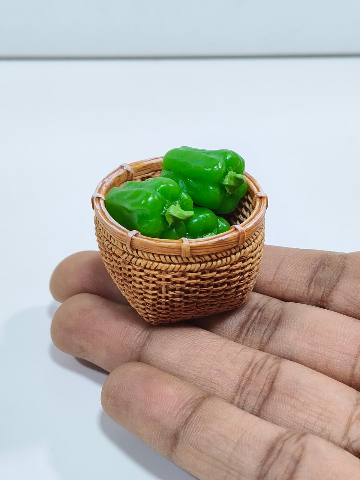 Green Capsicum Basket