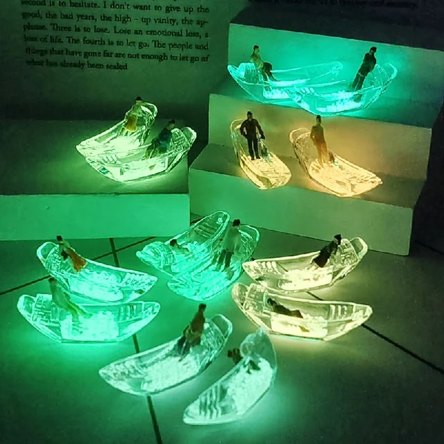 Glowing Boat