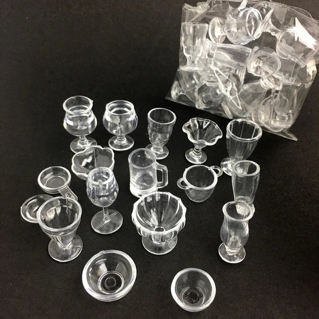 17 pcs Transparent set