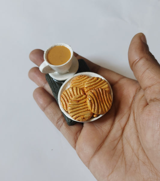 Coffee with Good Day Biscuit Set