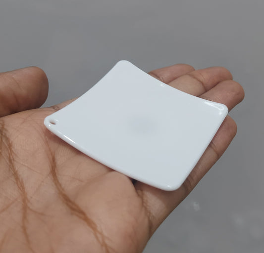 White Square plate