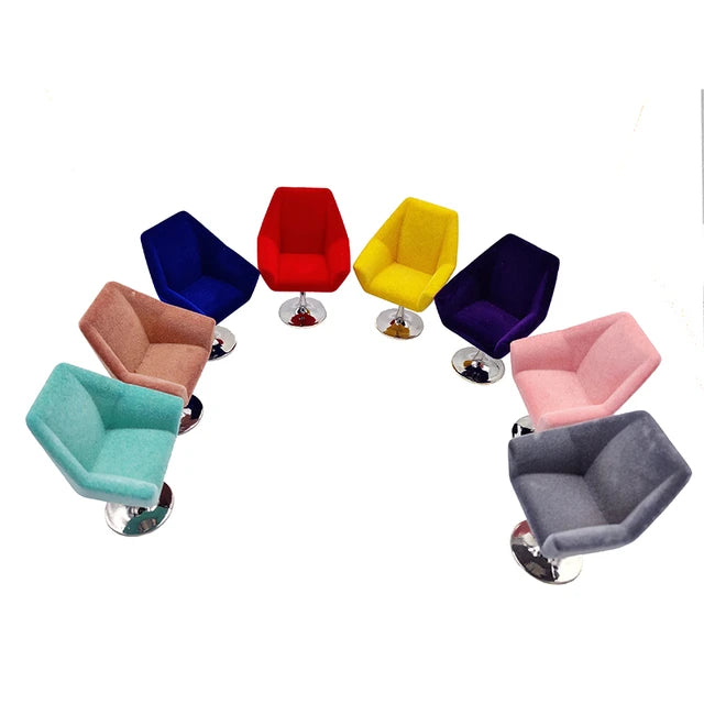 Flocking Chair Random Colour