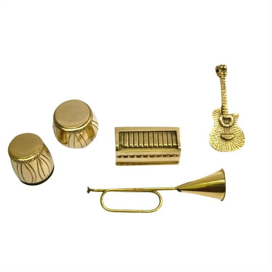 Brass music set