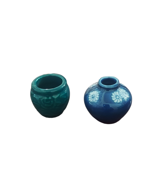 vase Green Blue