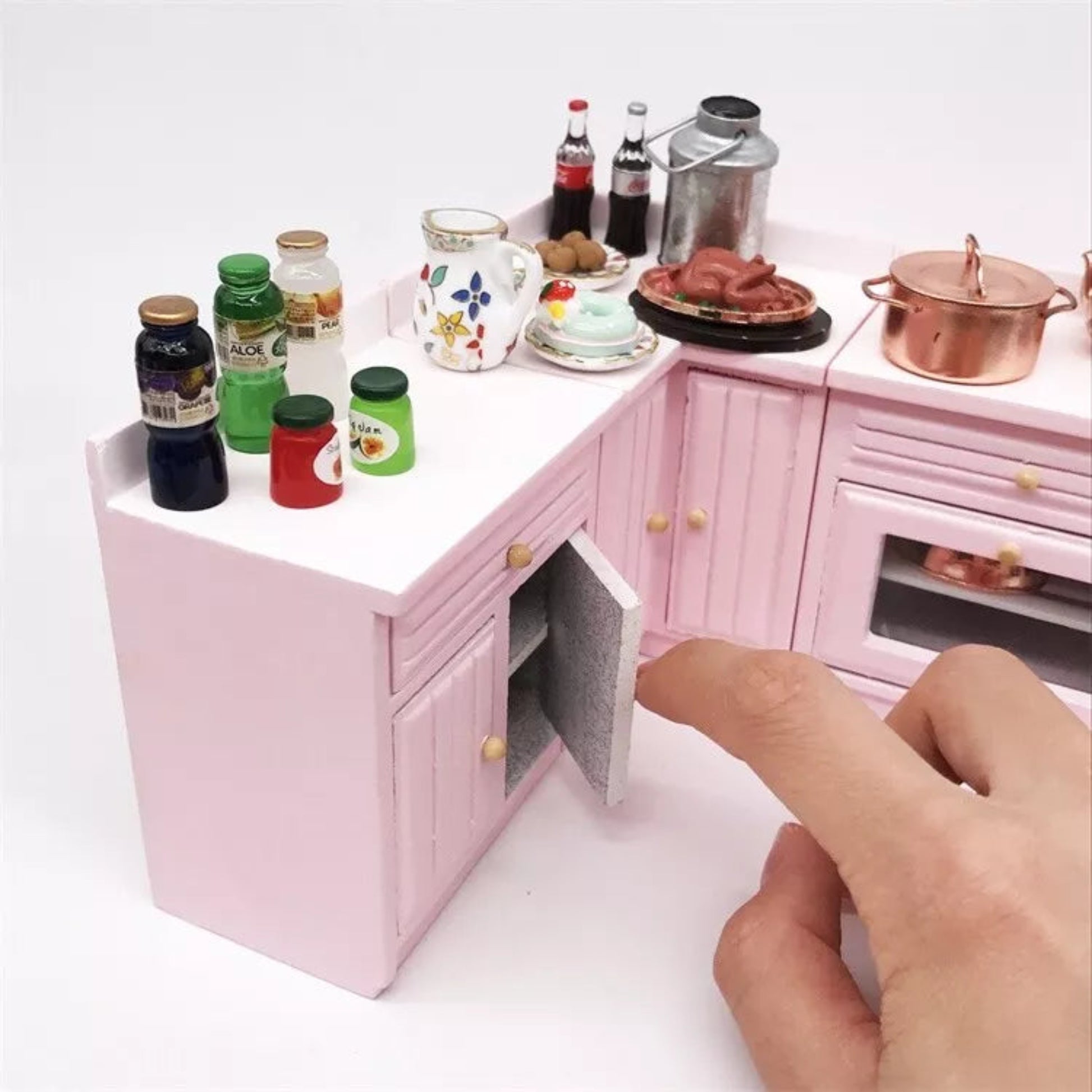Pink_Kitchen_Cabinet_Set_image_4