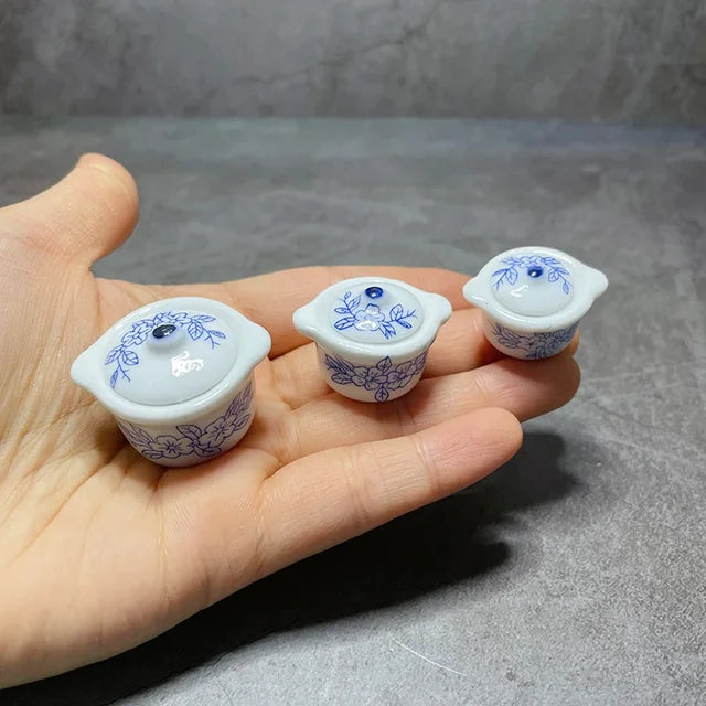 Ceramic Saucer Pan Set