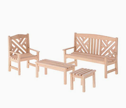 Wooden Sofa set