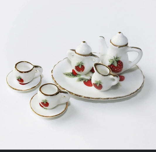 Strawberry Tea set