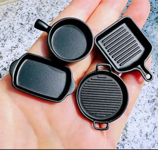 Metal pan 4pcs set