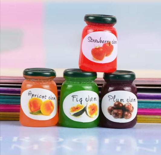 Jam bottle 4 pcs set