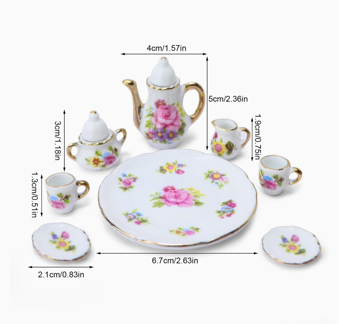 Floral Cup and Saucer set