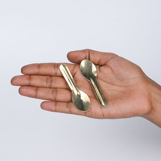 Small spoon set of 2