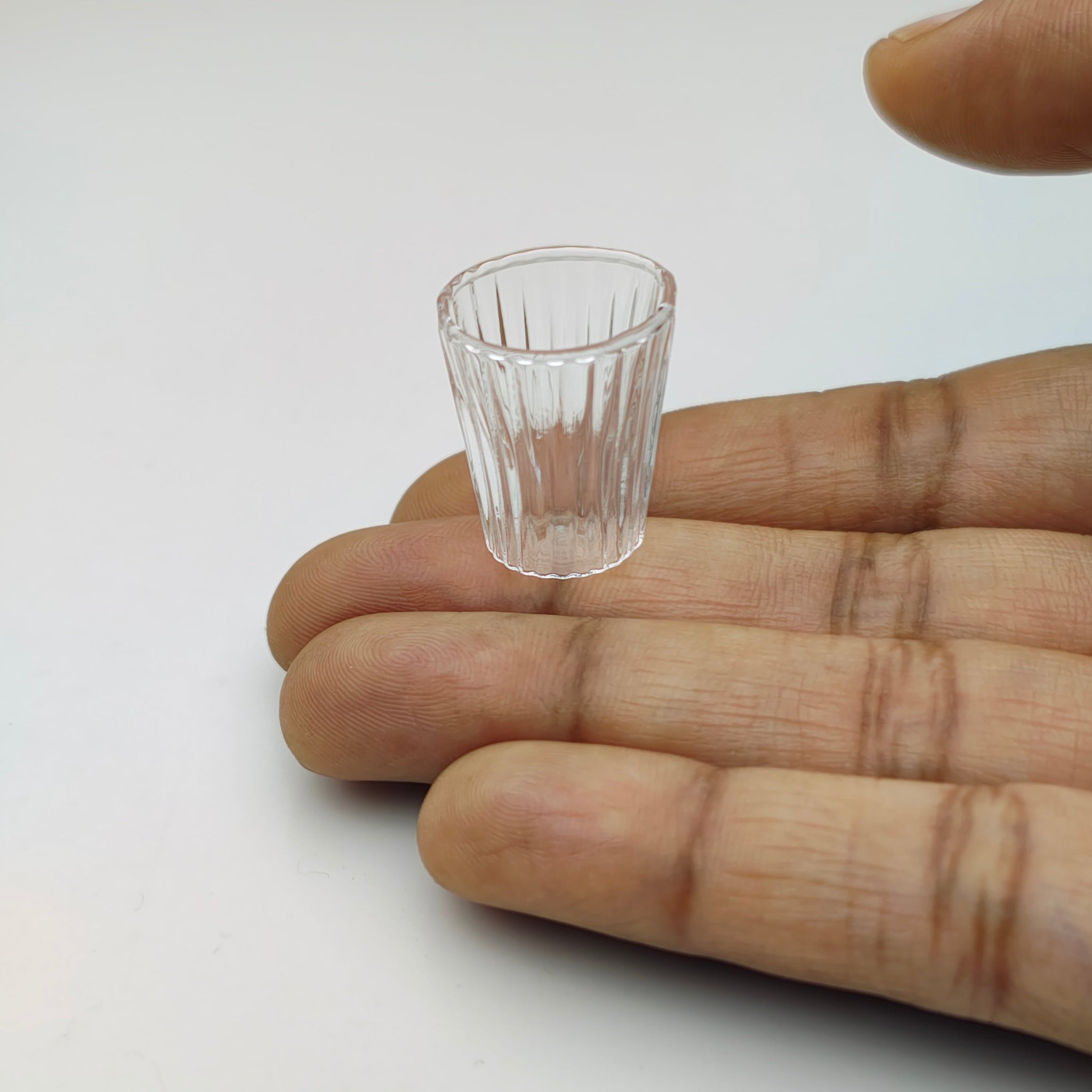 Stripe Short Glass – MINIATURES SHOP
