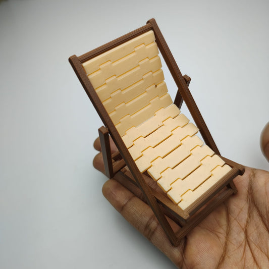 Miniature Folding Lounge Chair