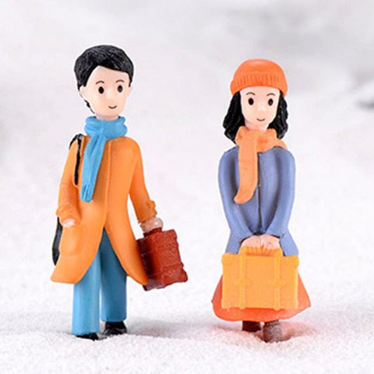 Winter couple