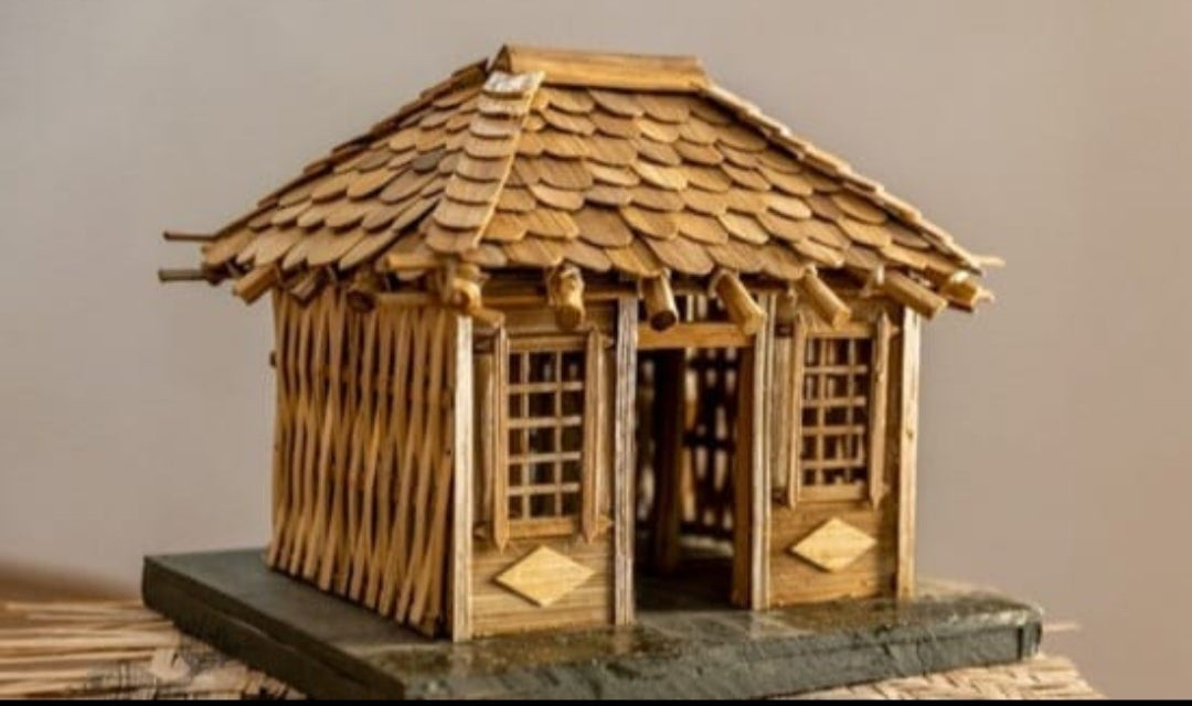 Bamboo house