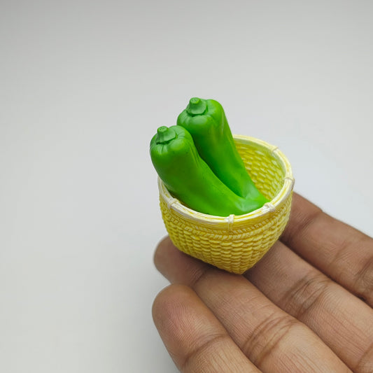 Green Pepper Basket