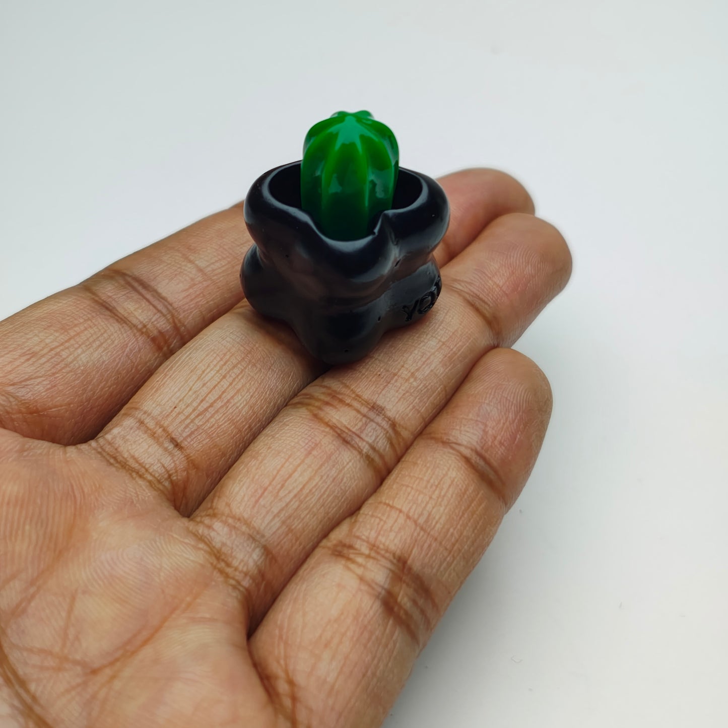 Miniature Black Cactus Set