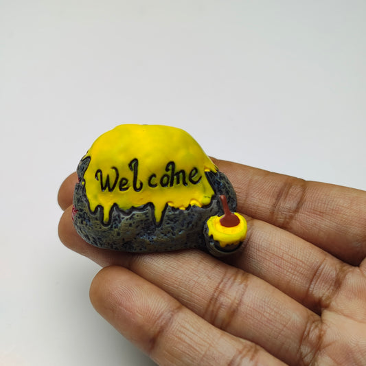 Welcome stone