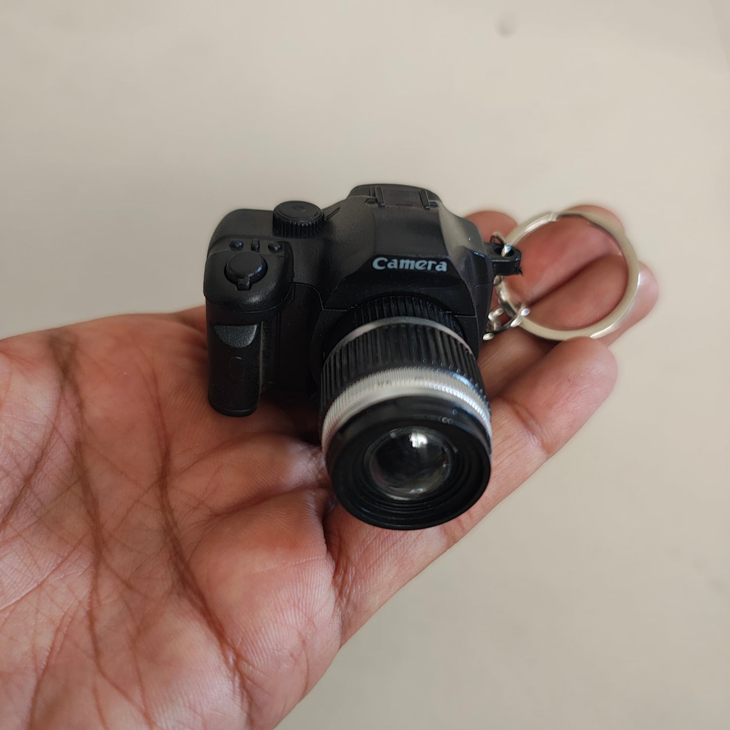 Camera with flash