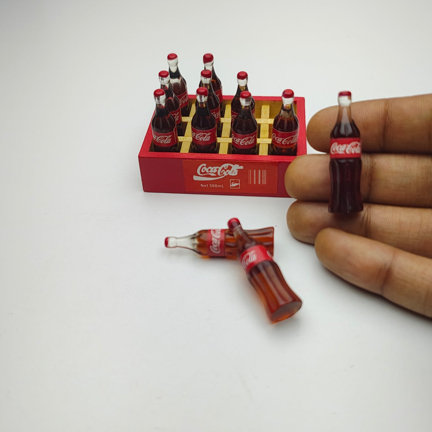 Coca-Cola Bottles in Crate