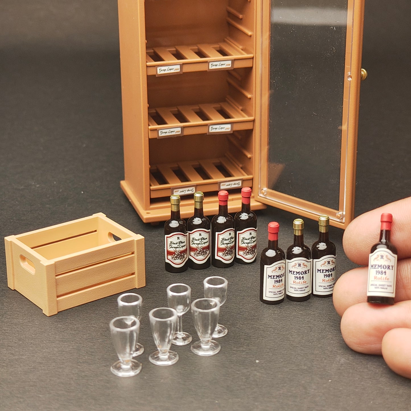 Bottle Cupboard Set