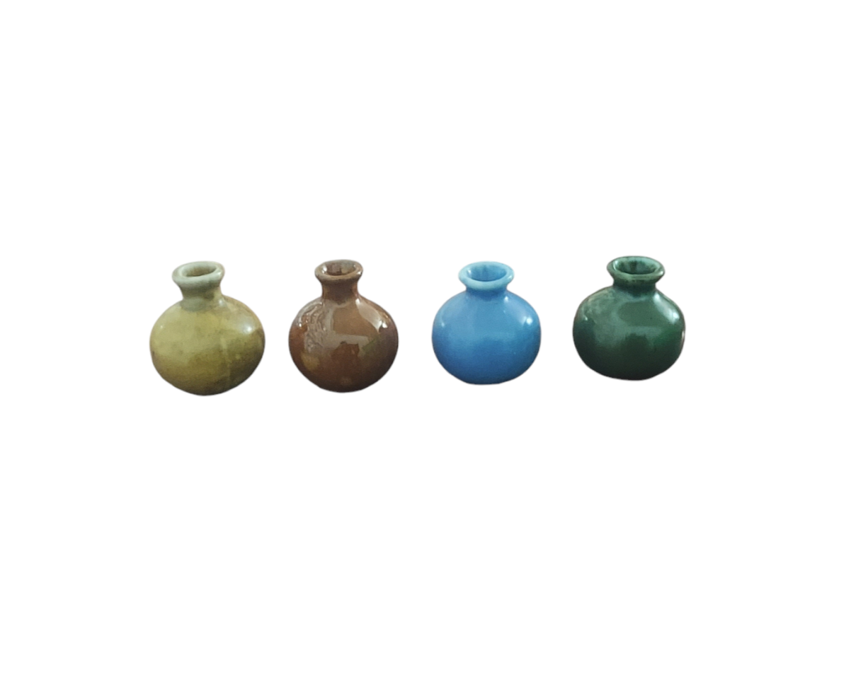 Ceramic vase pot 4 pcs