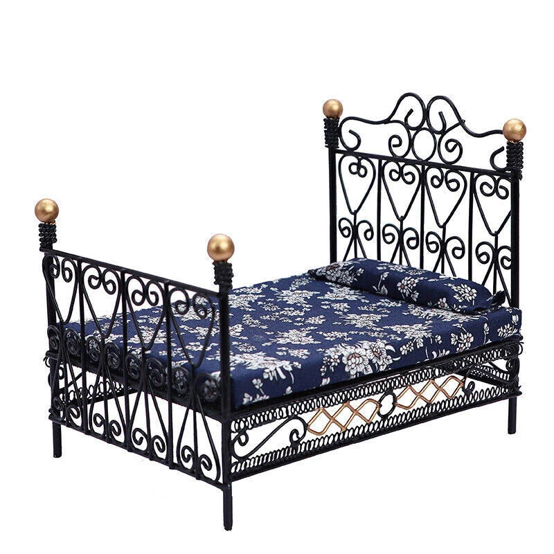 Metal black Bed
