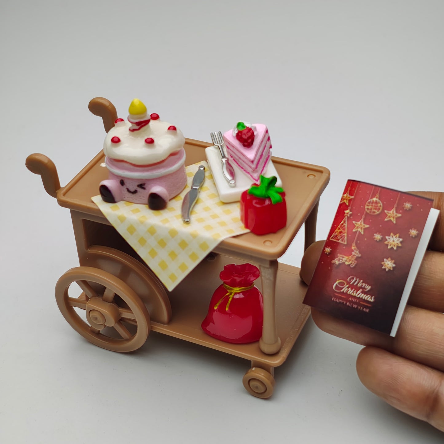 Mini Christmas Dessert Cart