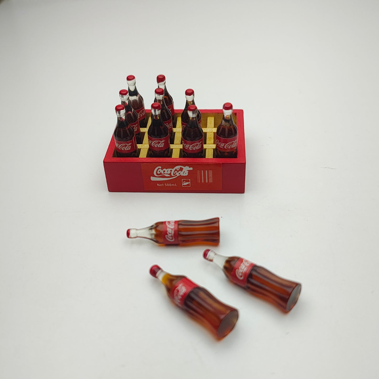 Coca-Cola Bottles in Crate