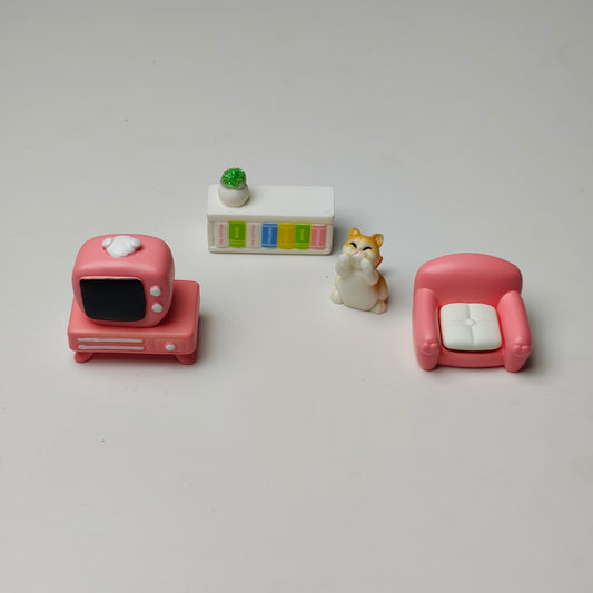 Miniature living room set