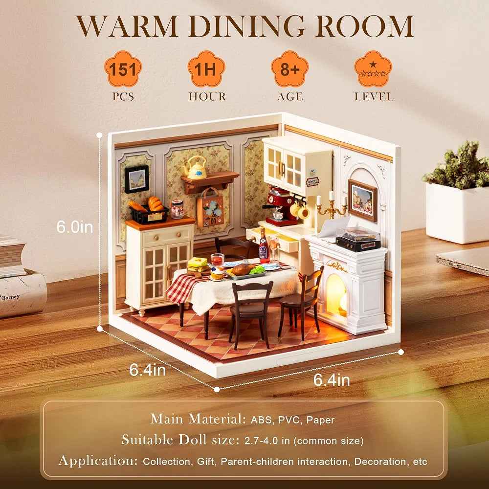 Warm Dining Room Diy
