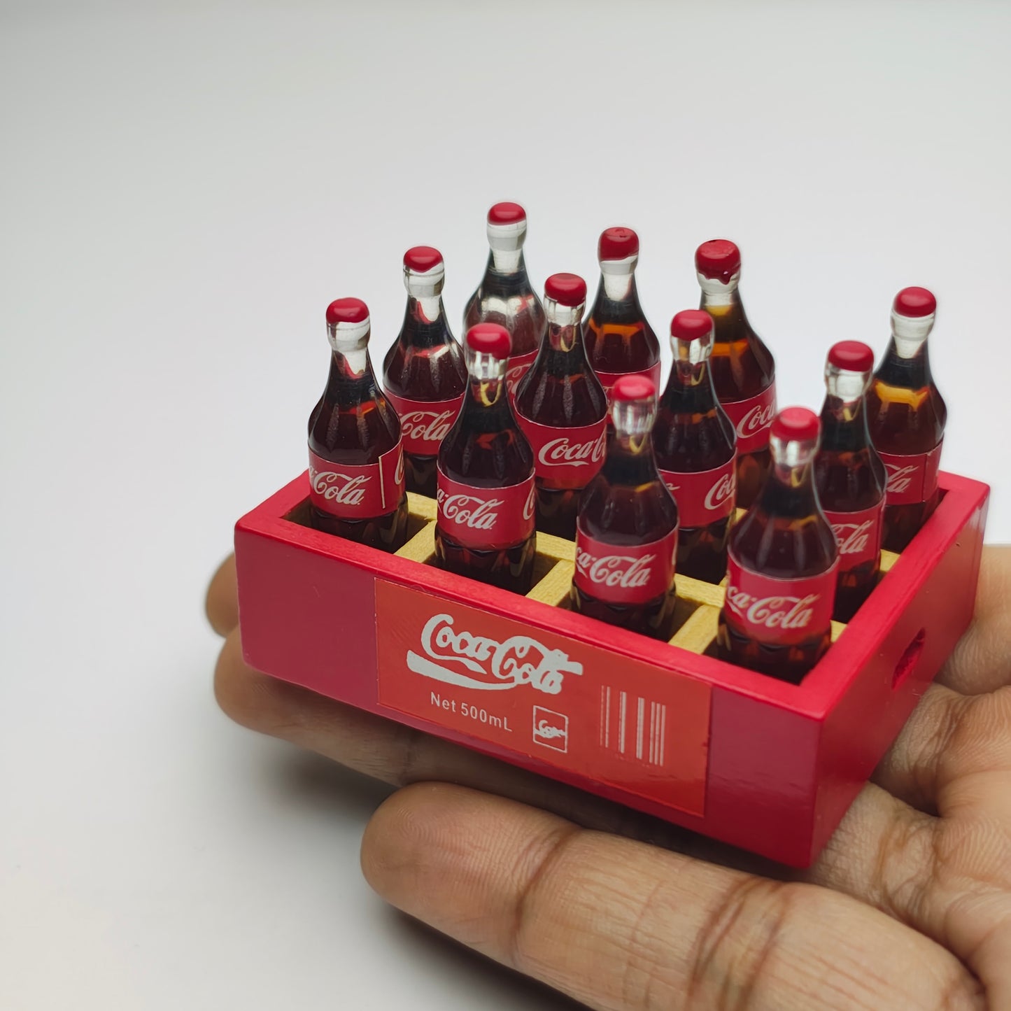 Coca-Cola Bottles in Crate