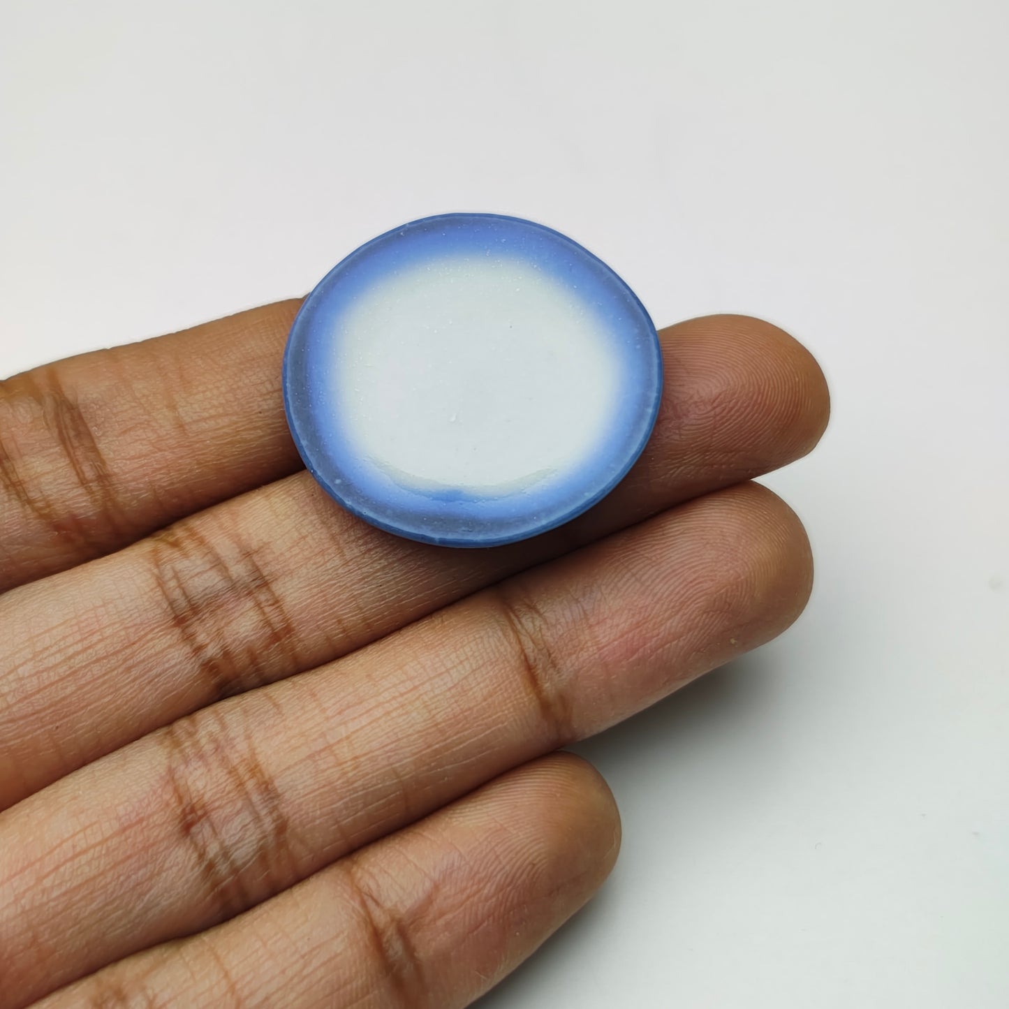 Miniature Blue Border Plate