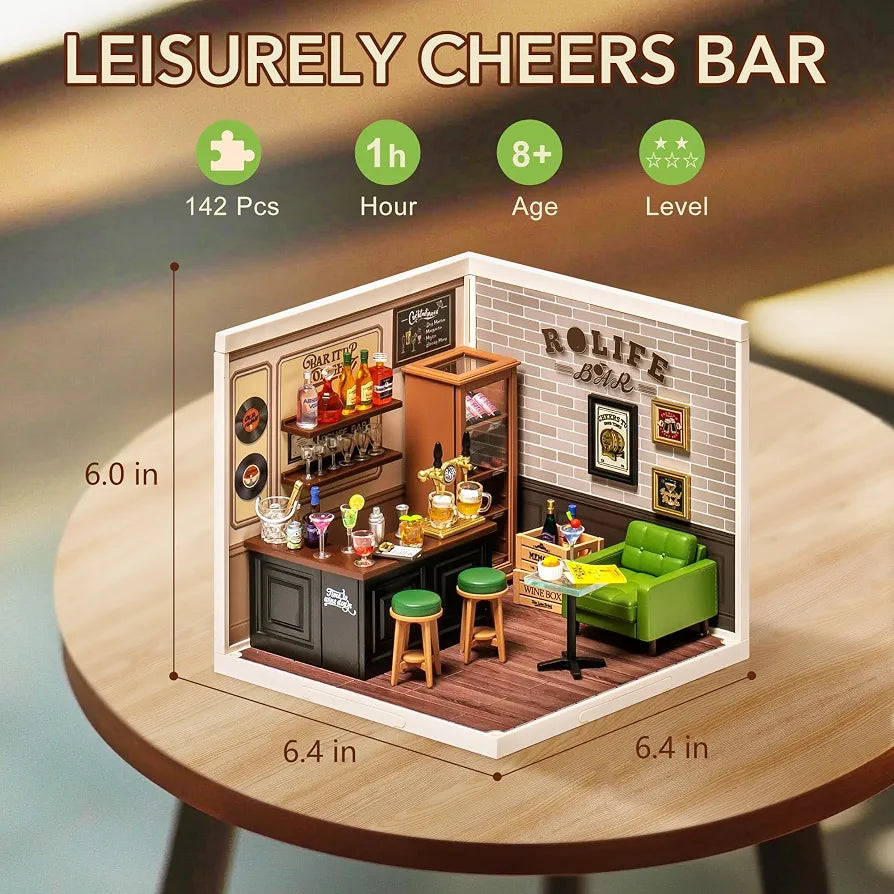 Rolife Leisurely Cheers Bar