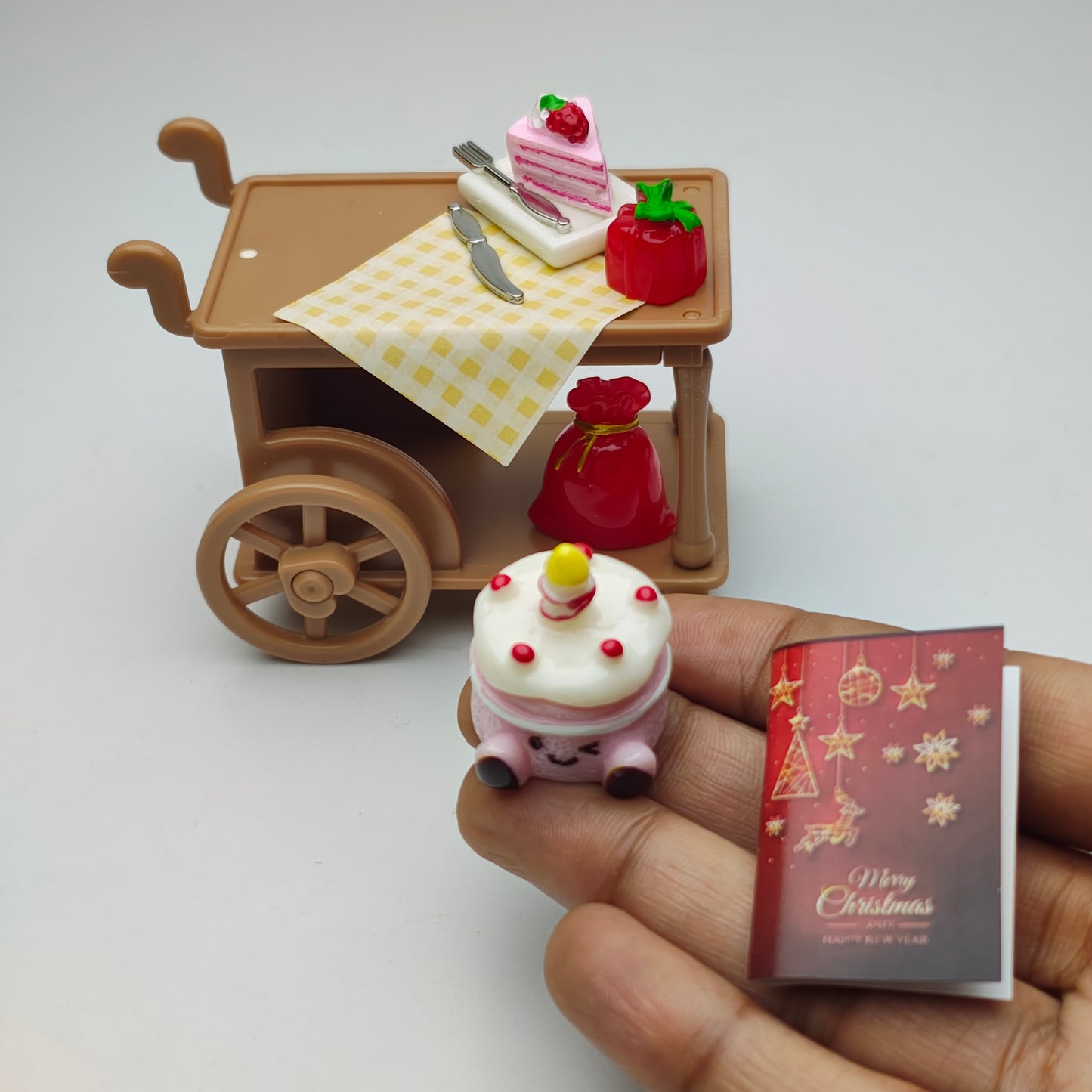 Mini Christmas Dessert Cart