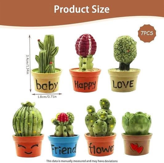 Cactus 7 pcs Set