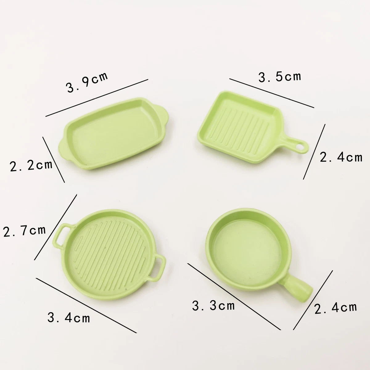 Metal pan 4pcs set