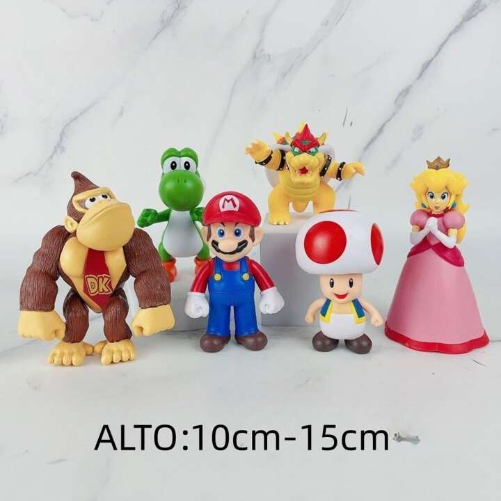 Mario 6 piece set