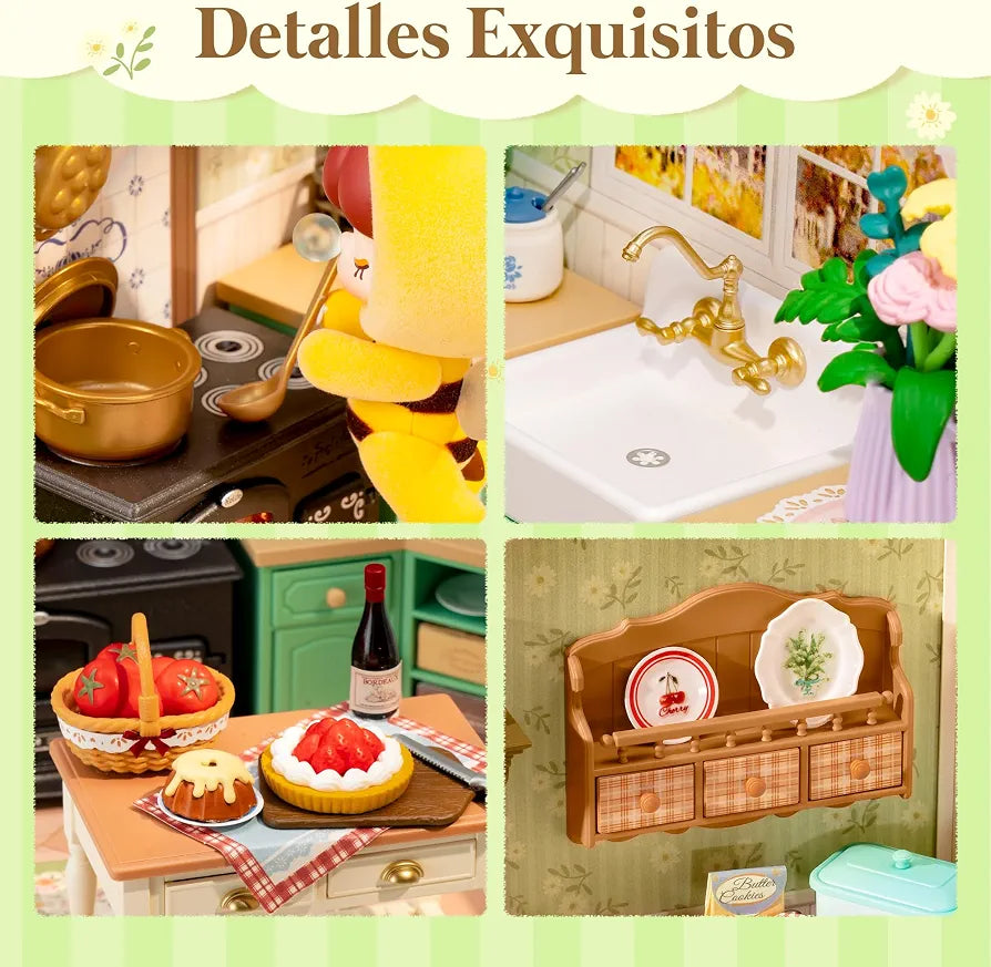 Rolife Farmhouse Kitchen Diy