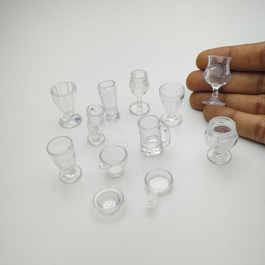 Resin Glass Bowl Set